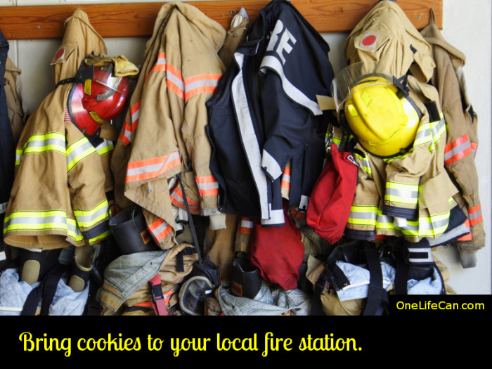 Mindful Act of Kindness - Bring Cookies to Your Local Fire Station